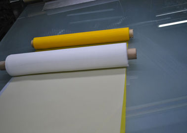 Maglia di stampa dello schermo del poliestere del certificato di FDA con bianco e giallo