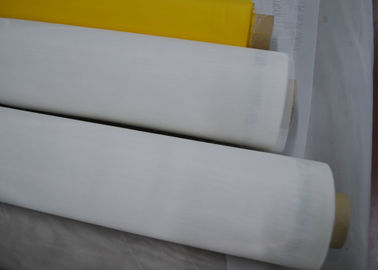Maglia bianca o gialla di stampa dello schermo del poliestere 64T per stampa di vetro