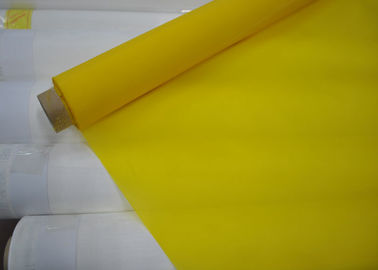 100% maglia bianca di serigrafia del poliestere 72T per il tessuto, resistenza al calore