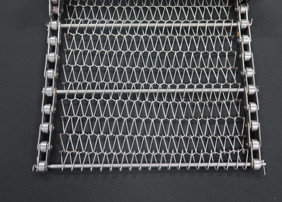 304 in acciaio inossidabile cintura di trasporto di tessuto bilanciato pane di cottura catena di legame di rete di filo