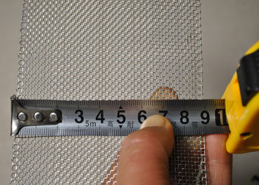 Larghezza tessuta avvolta della maglia 90mm della rete metallica dell'acciaio inossidabile del bordo 304 16