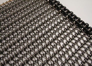 Catena termoresistente della cinghia di Mesh Bakery Flat Conveyor del cavo di acciaio inossidabile di alta qualità per industria alimentare