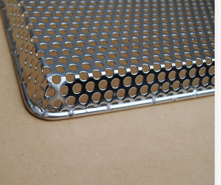 Vassoio perforato del canestro dell'acciaio inossidabile per l'essiccamento cottura di congelamento e del disidratatore