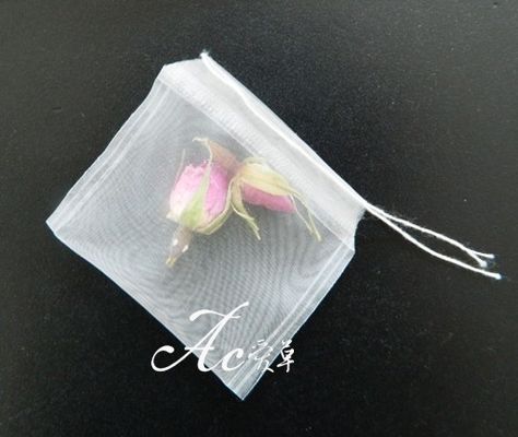 Personalizzi 100 riutilizzabili borsa di nylon del tessuto del filtro da 200 micron per tè