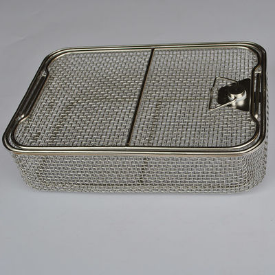 SS201 304 316 strumento chirurgico Tray For Cleaning Sterilizing