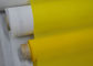 Filo su ordinazione di giallo/bianco schermo di stampa del poliestere del tessuto 55 nessun trattamento di superficie