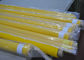 Tessuto del setaccio a maglie del poliestere del filo di giallo 80 per stampaggio di tessuti, larghezza di 250cm