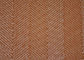 Colore durevole di Brown dello schermo 27508 del tessuto filtrante di desolforazione della cinghia della maglia del poliestere