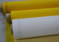 Maglia a 50 pollici di stampa dello schermo del poliestere 80T per stampa della ceramica, colore giallo/bianco
