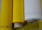 Maglia a 50 pollici di stampa dello schermo del poliestere 80T per stampa della ceramica, colore giallo/bianco