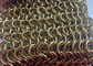 Tende differenti della maglia dell'anello dell'acciaio inossidabile della rete metallica della posta a catena di colore