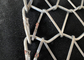 Cintura trasportatrice a rete di filo platinato in zinco piatto in acciaio al carbonio