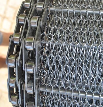 Latest company news about cinghia a spirale equilibrata della rete metallica con la catena nell'Iran