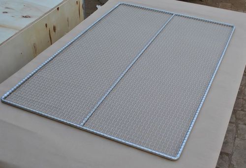 Latest company news about 500 pezzi del grande del BBQ vassoio della maglia metallica per cottura e l'essiccazione dell'alimento