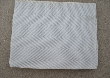 Cinghia resistente ad alta temperatura della maglia del poliestere con bianco usato per acque luride