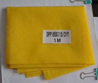Maglia del poliestere del monofilamento di serigrafia, giallo di tensione del panno di bullonatura di 165T -31
