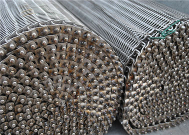 SS304 316 316L si sviluppano a spirale la resistenza di temperatura elevata della cinghia della maglia metallica del cavo
