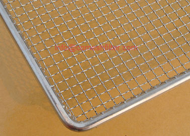 Essiccazione del disidratatore dell'acciaio inossidabile 304 del vassoio della rete metallica di rettangolo
