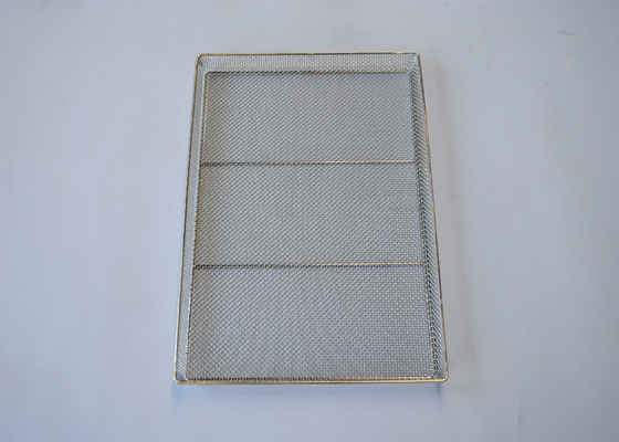 Un buon prezzo. cavo Mesh Tray Food Grade Custom Size di acciaio inossidabile 304 316 approvato dalla FDA in linea