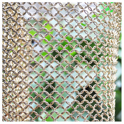 Un buon prezzo. metallo decorativo Mesh Building Aluminum Wire Mesh di 12m per la decorazione della parete in linea