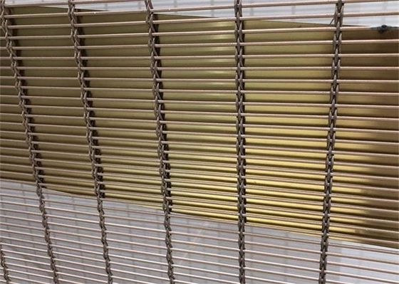 Un buon prezzo. Decorazione decorativa di Mesh Sheets For Exterior Wall del metallo di colore dell'oro in linea