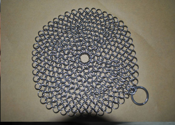 Un buon prezzo. Cucina del nemico del pulitore del ghisa di Chickeware Chainmail di durevolezza facile da pulire in linea