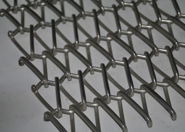 Un buon prezzo. Nastro trasportatore a spirale piano dell'acciaio inossidabile per il forno, cinghia della maglia metallica in linea