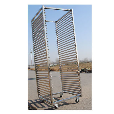Un buon prezzo. Acciaio inossidabile Tray Rack Trolley Rubber/unità di elaborazione/ruote di nylon di anticorrosivo 201 in linea