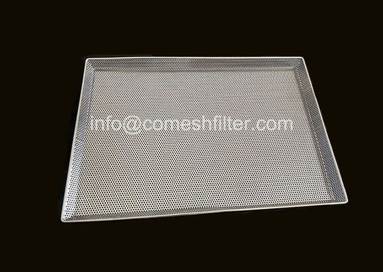 Un buon prezzo. Il rettangolo durevole ss antiruggine fissa Mesh Tray For Industrial Application in linea