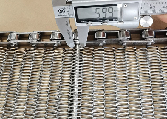 Un buon prezzo. Resistenza al calore Acciaio inossidabile filiera a spirale catena di collegamento equilibrio rete di tessuto nastro trasportatore cintura per la cottura asciugatura lavaggio friggere in linea