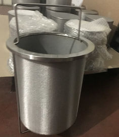 Un buon prezzo. Barilotto su misura della cartuccia del filtro dalla rete metallica dell'acciaio inossidabile con la maniglia in linea