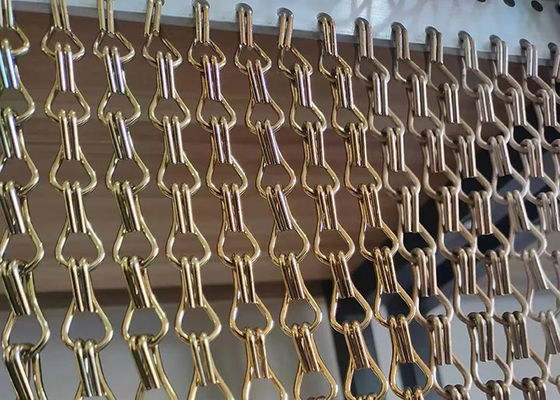 Un buon prezzo. Griglia di legame a catena di alluminio personalizzabile per la decorazione degli edifici in linea