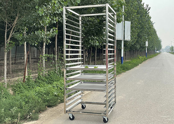 Un buon prezzo. Categoria alimentare 201 304 316 Stainless Steel Tray Rack Trolley Trolley per il raffreddamento del pane in linea