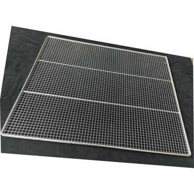 Un buon prezzo. Personalizzare Grill Riutilizzabile Grill Barbecue Mesh Asciugatura Grill Tray 304 acciaio inossidabile Wire Mesh Forno Rack di raffreddamento in linea