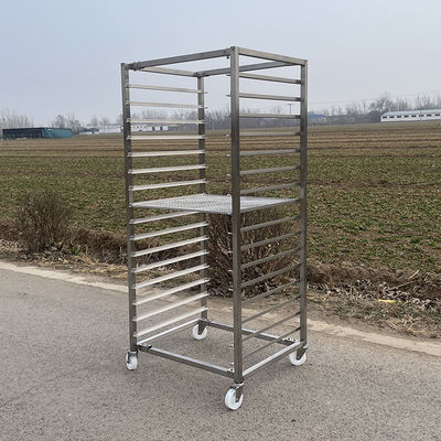 Un buon prezzo. Customized Size Stainless Steel 201 304 Tray Rack Cart Trolley for Drying Baking in linea
