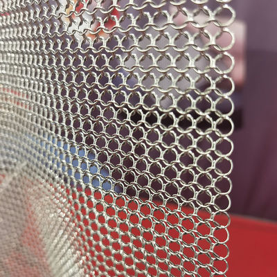 Un buon prezzo. Professional 316L Stainless Steel Welded Rings Chainmail Mesh for Outdoor Decoration in linea