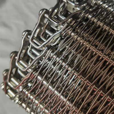 Un buon prezzo. 304 Acciaio inossidabile Balance Weave Spiral Wire Mesh Chain Driven Freezer Conveyor Belt in linea