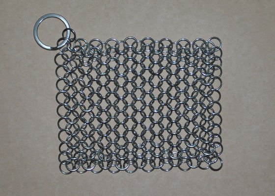 Un buon prezzo. Impianto di lavaggio rettangolare del cavo dell'acciaio inossidabile dell'impianto di lavaggio della pentola del ghisa di Chainmail in linea
