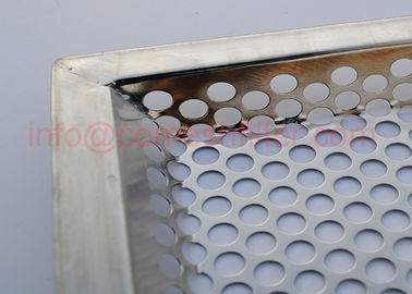 Un buon prezzo. dimensione perforata del vassoio della teglia da forno del forno del vassoio della rete metallica di pollice 18x26 grande in linea