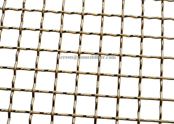 Un buon prezzo. Apertura tessuta decorativa di rame rossa d'ottone unita della rete metallica da 1 micron a 5cm in linea