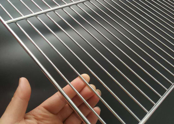 Un buon prezzo. Lunghezza su misura riutilizzabile di Mesh Baking Tray 60cm del cavo dello SGS del barbecue di dimensione in linea