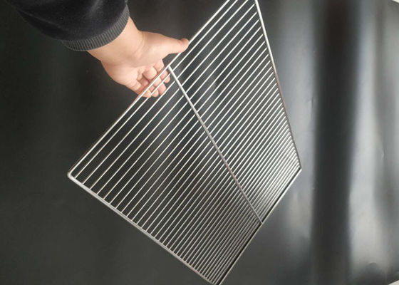 Un buon prezzo. 58x78cm che si asciugano fruttificano cavo Mesh Tray di acciaio inossidabile di 5mm in linea