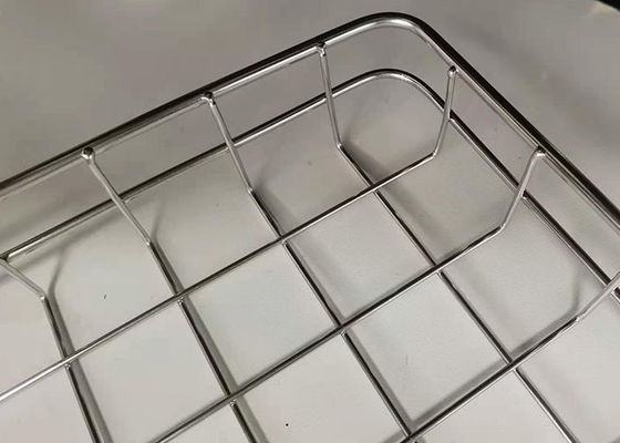Un buon prezzo. cavo bollente Mesh Tray della ciambella del commestibile di 40x25cm in linea
