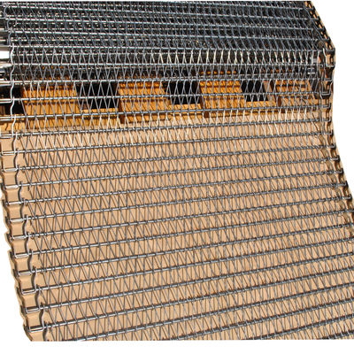 Un buon prezzo. 201 resistenza Oven Spiral Conveyor Belt ad alta temperatura in linea