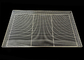 400 x 600 mm vassoi in maglia di acciaio inossidabile stretti per l'essiccazione degli alimenti