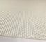 Cinghia della maglia della tela del poliestere di bianco 3X3mm, trattamento di fusione del bordo