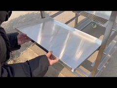 Acciaio agganciato Crusher mineraria di pietra schermo reticolare schermo reticolare a setaccio vibrante