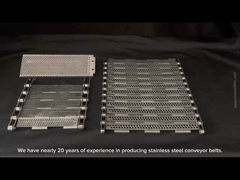 Cinture trasportatrici di legame per piastre in acciaio inossidabile di dimensioni personalizzate