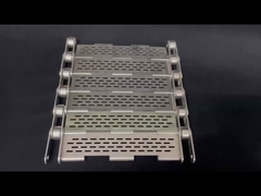 Cintura trasportatrice per lastre perforate in acciaio inossidabile