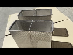 Cesto di filtro a maglia di filo in acciaio inossidabile a doppio strato